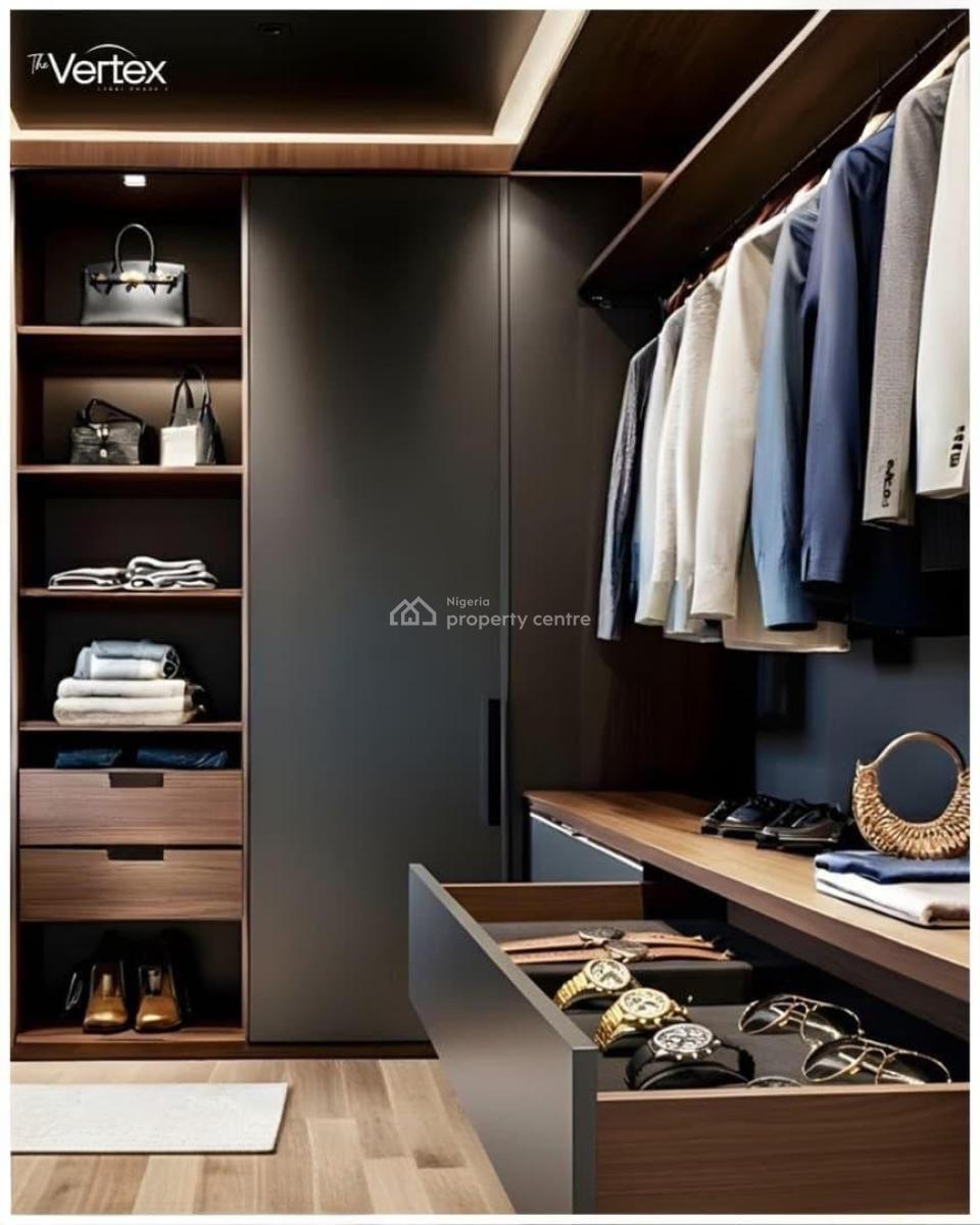 Luxury 2-bedroom Apartment with Excellent Facilities, The Vertex Estate, Lekki Phase 1, Lekki, Lagos, Block of Flats for Sale