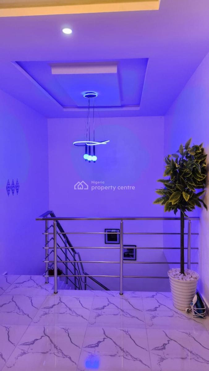 Furnished 3 Bedrooms Terraced Duplex in a Serviced Estate + Bq, Empire Terrace Estate, Off Mobil Road, Ajah, Lagos, Terraced Duplex for Rent