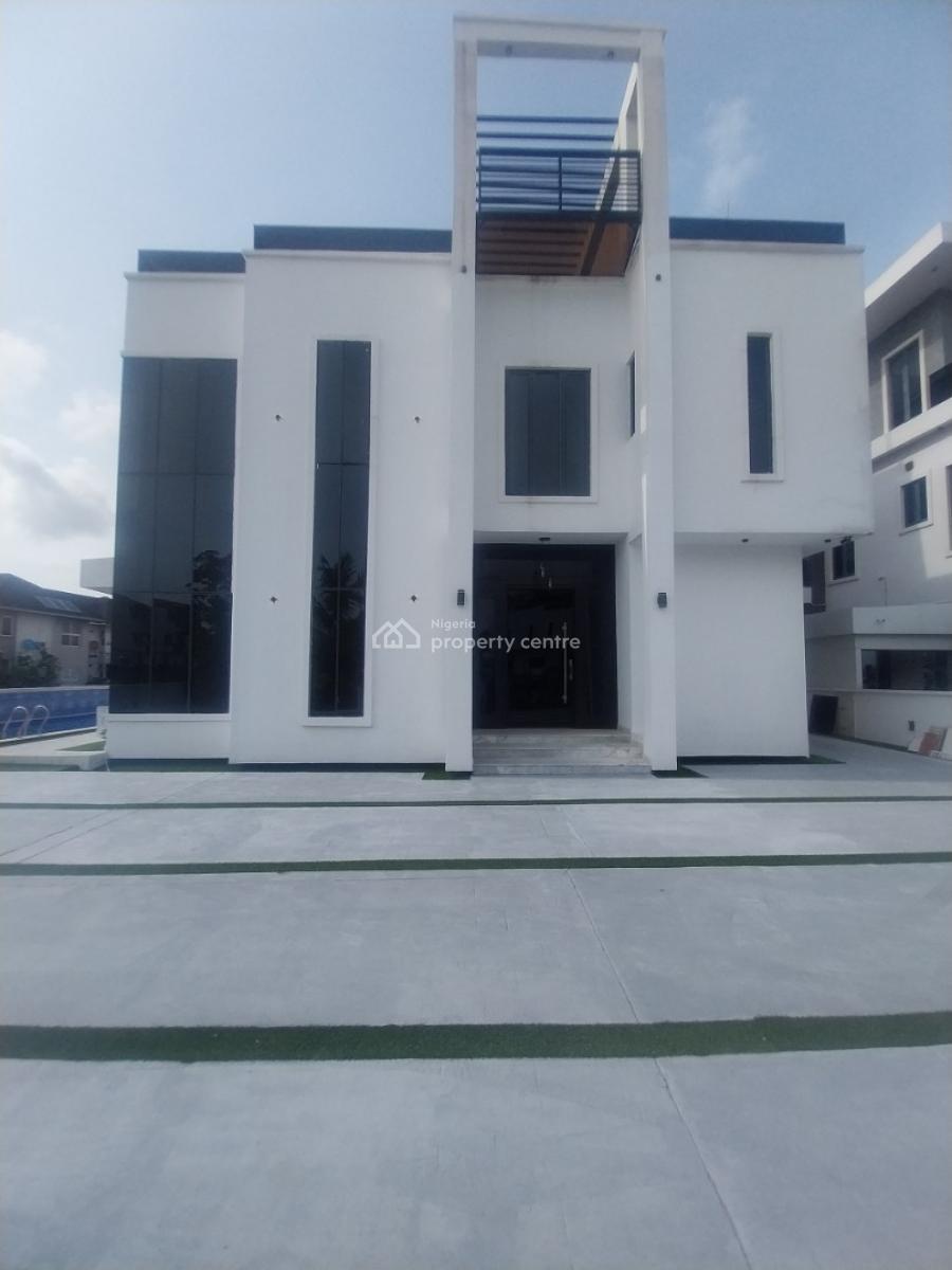 Modern and Spacious 5bedroom with Bq and Gym, Pinnock Estate, Lekki, Lagos, House for Sale