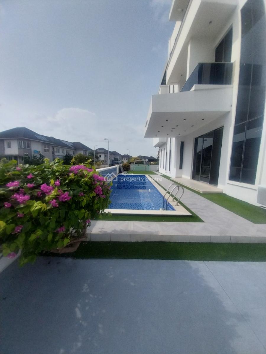 Modern and Spacious 5bedroom with Bq and Gym, Pinnock Estate, Lekki, Lagos, House for Sale