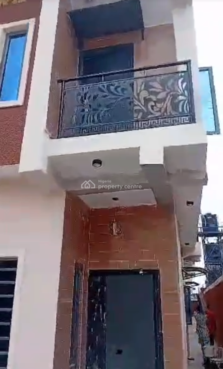 Newly Built 2 Bedroom Duplex in an Estate, K Farm Estate, Off College Road Obawole, Ogba, Ikeja, Lagos, House for Rent