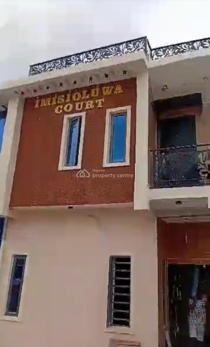 Newly Built 2 Bedroom Duplex in an Estate, K Farm Estate, Off College Road Obawole, Ogba, Ikeja, Lagos, House for Rent