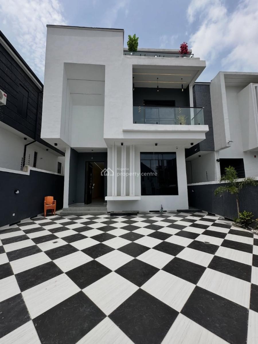 5 Bedroom Fully Detached Duplex with Bq, Swimming Pool, Ajah, Lagos, Detached Duplex for Sale
