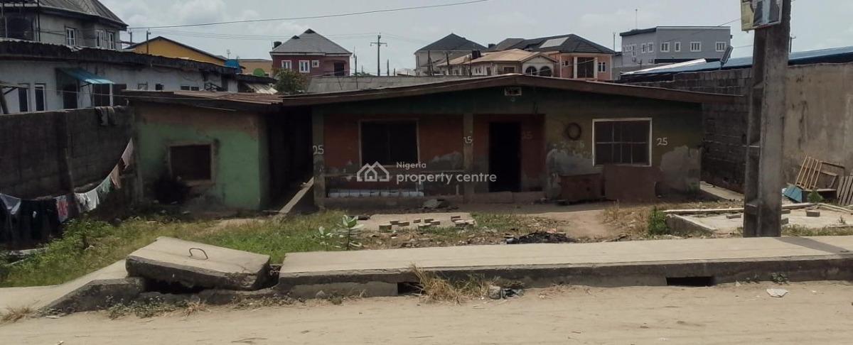 Demolishable Structure on 700sqm Full Plot of Land Available for Lease, Ogudu, Lagos, Mixed-use Land for Rent