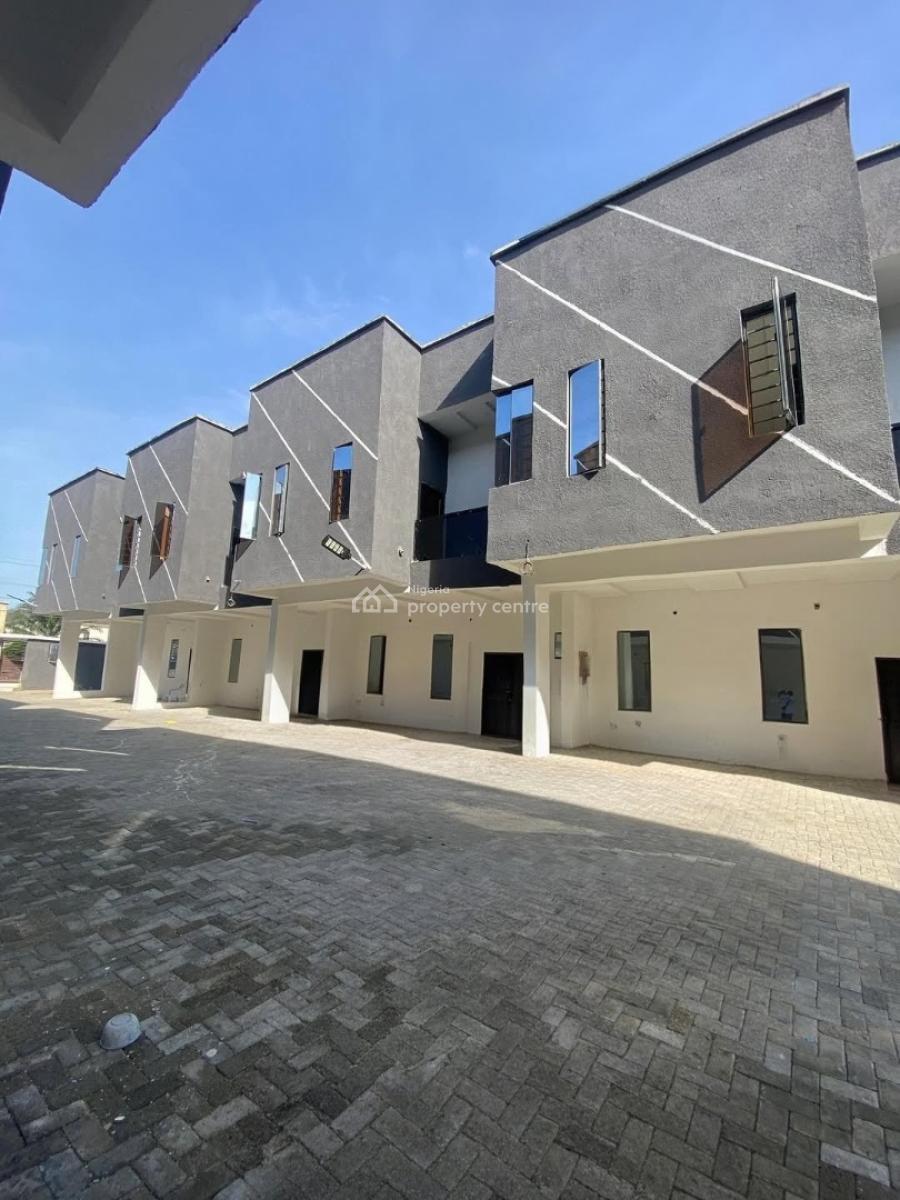 Serviced Four Bedroom Terrace Duplex, Ajah, Lagos, Terraced Duplex for Sale
