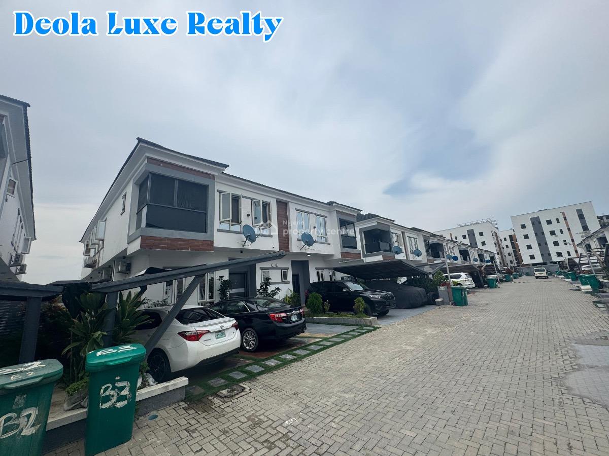 a 3 Bedroom Terraced House with a Room Bq, Victoria Bay Estate, Nike Art Gallery Road, Lekki, Lagos, Terraced Duplex for Rent