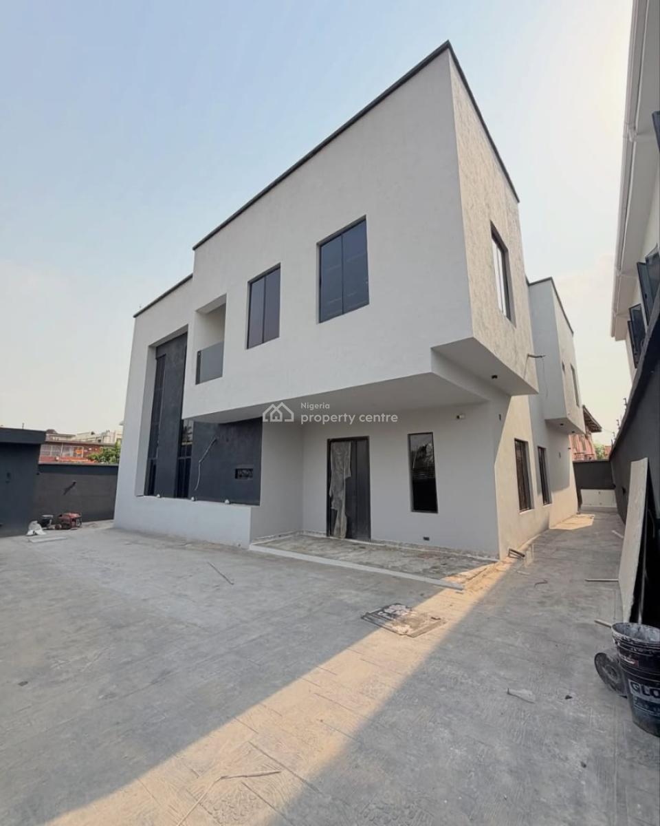 Newly Built 4 Bedroom Fully Detached Duplex with Bq, Adeniyi Jones, Ikeja, Lagos, Detached Duplex for Sale