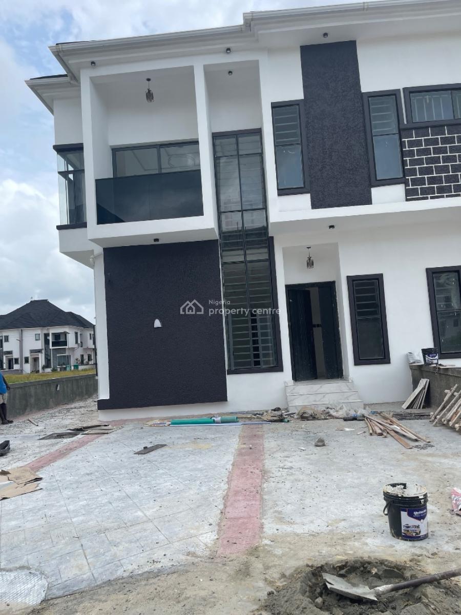 Luxury and Excellent Quality Brand-new Duplex with Bq, Saphire Gardens Estate, Awoyaya, Ibeju Lekki, Lagos, Semi-detached Duplex for Sale