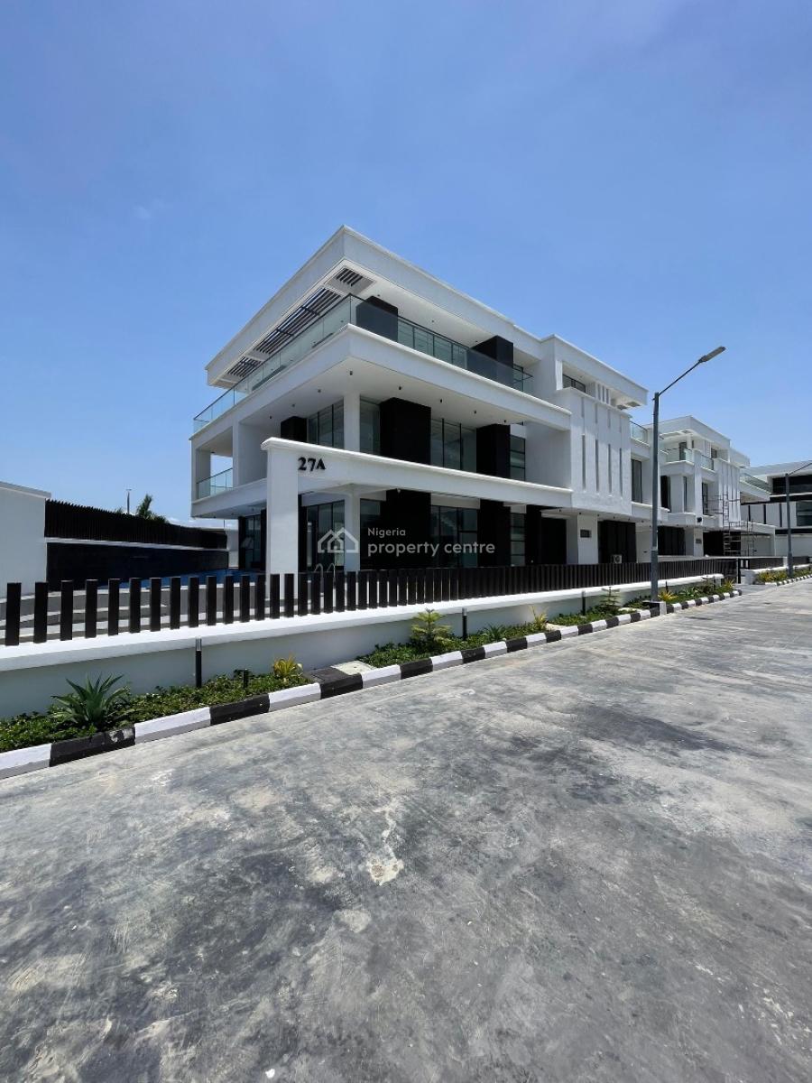 Contemporary 5 Bedroom Fully Detached Duplex in a Secured Estate, Osapa London, Osapa, Lekki, Lagos, Detached Duplex for Sale