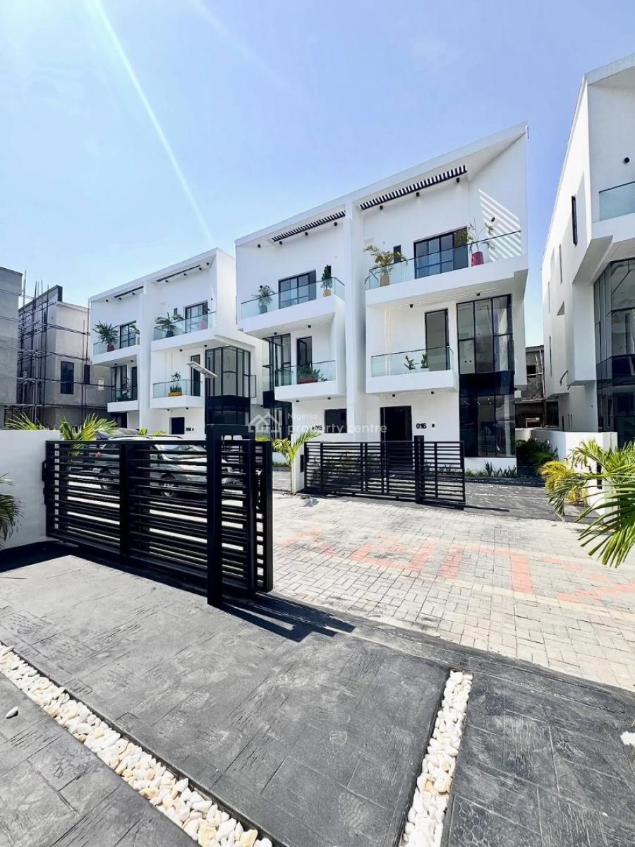 Four Bedroom Semi Detached Duplex with Bq, Swimming Pool, Orchid, Lekki, Lagos, Semi-detached Duplex for Sale