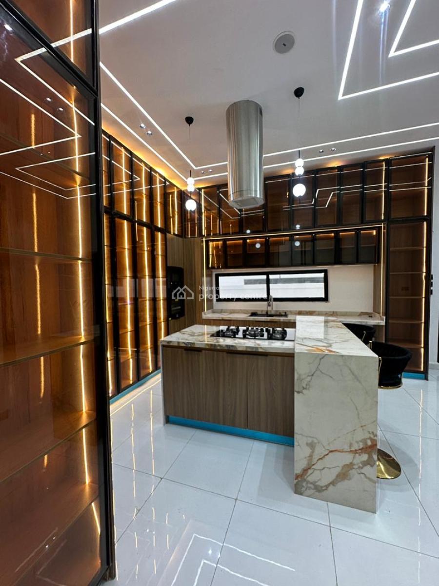 Exquisite Luxury Spacious 5 Bedroom Fully Detached Duplex with Bq, Gym, Ikota, Lekki, Lagos, Detached Duplex for Sale
