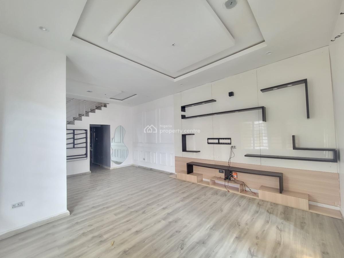 Spacious and Clean 4 Bedroom Fully Detached Duplex with Bq, Igbo Efon, Lekki, Lagos, Detached Duplex for Rent