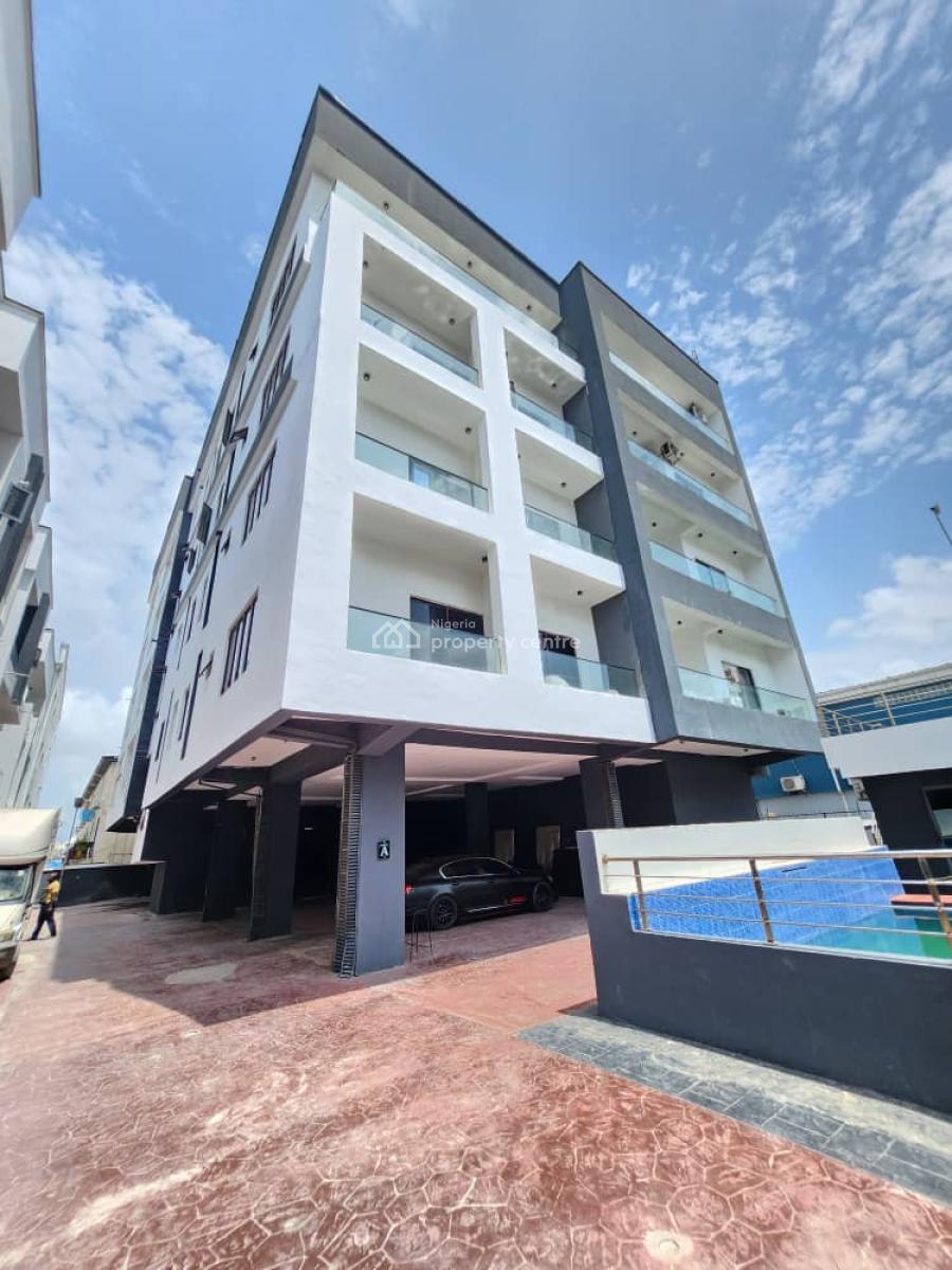 Fully Serviced 2 Bedroom Flat with Elevator and Pool, Ikate, Lekki, Lagos, Block of Flats for Sale