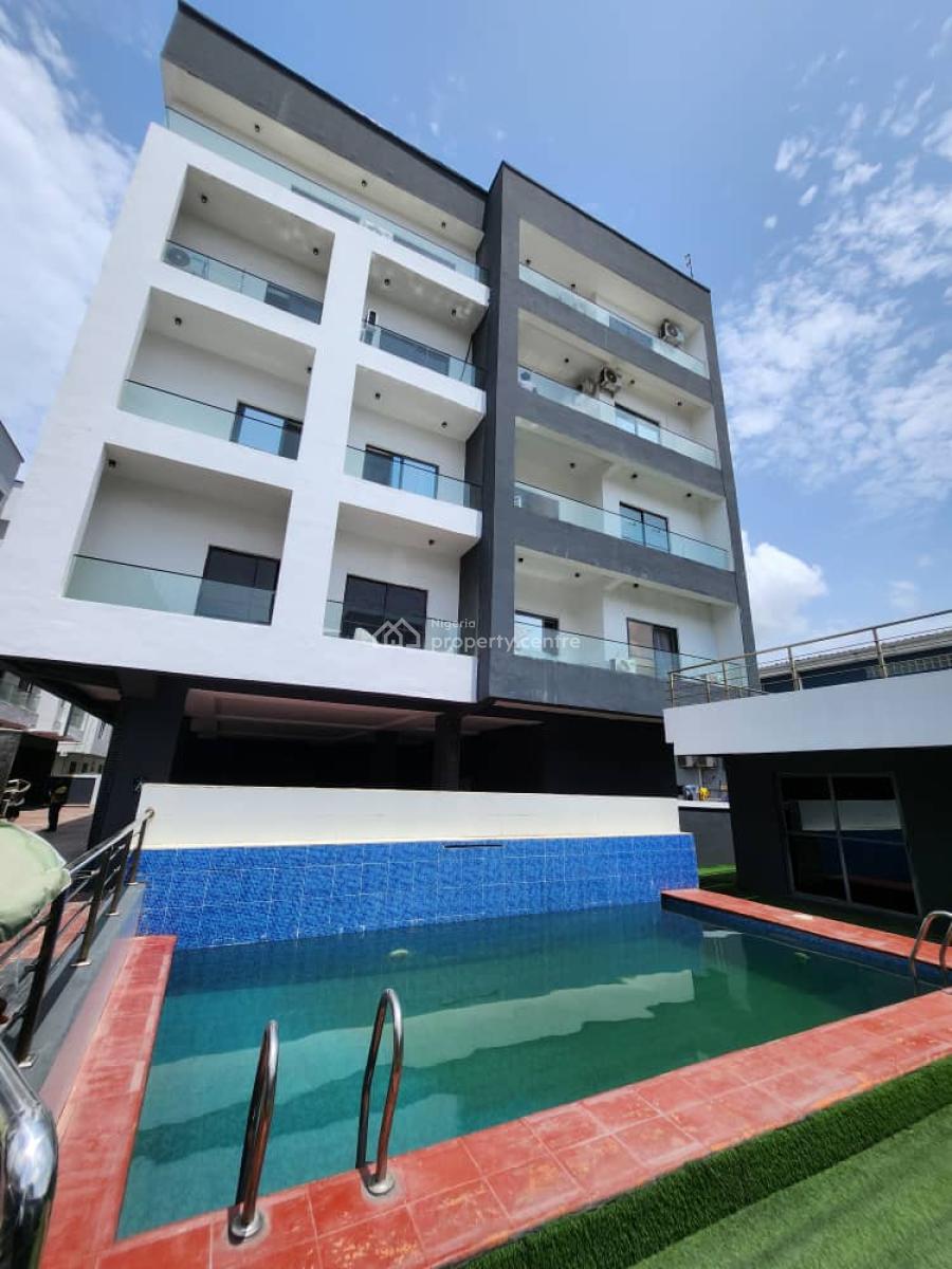 Fully Serviced 2 Bedroom Flat with Elevator and Pool, Ikate, Lekki, Lagos, Block of Flats for Sale