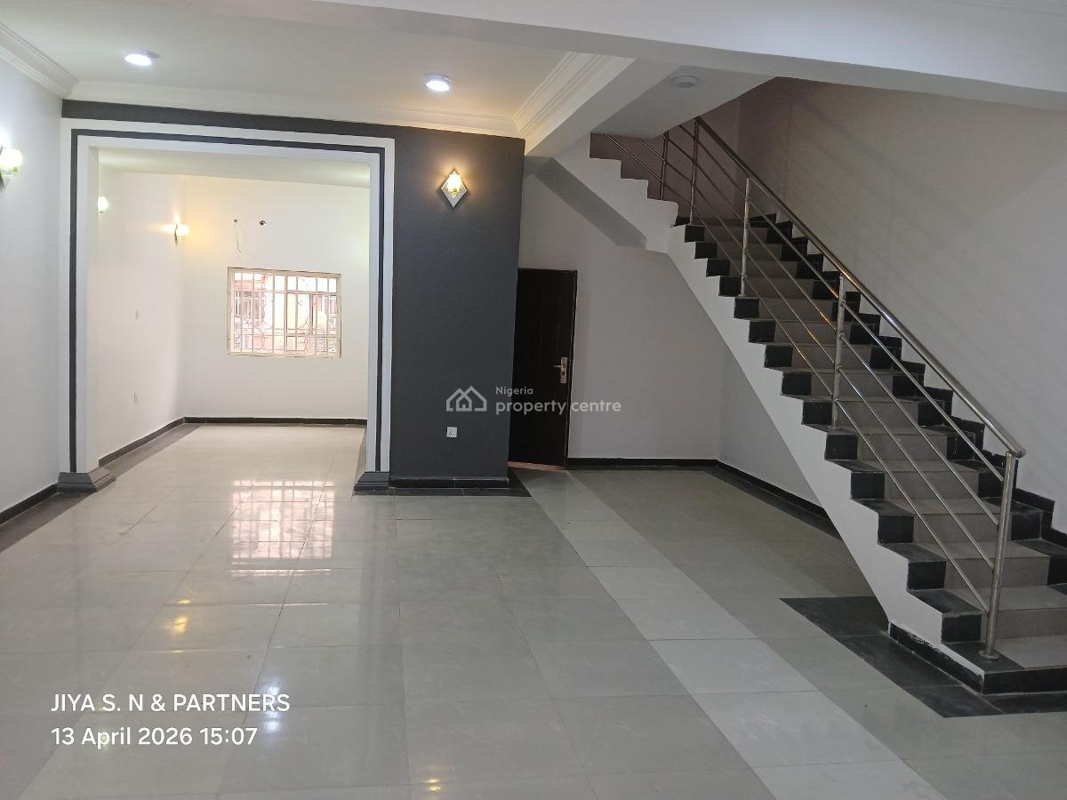 Well Renovated 4bedroom Terrace Duplex, By Mobile Filling Station, Gudu, Abuja, Terraced Duplex for Rent