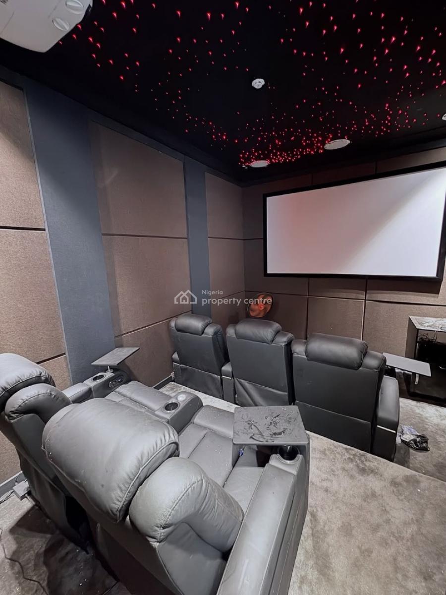 5 Bedroom Fully Detached Duplex with Cinema, Pool, Pentfloor,bq, Royal Garden Estate, Ajah, Lagos, Detached Duplex for Sale