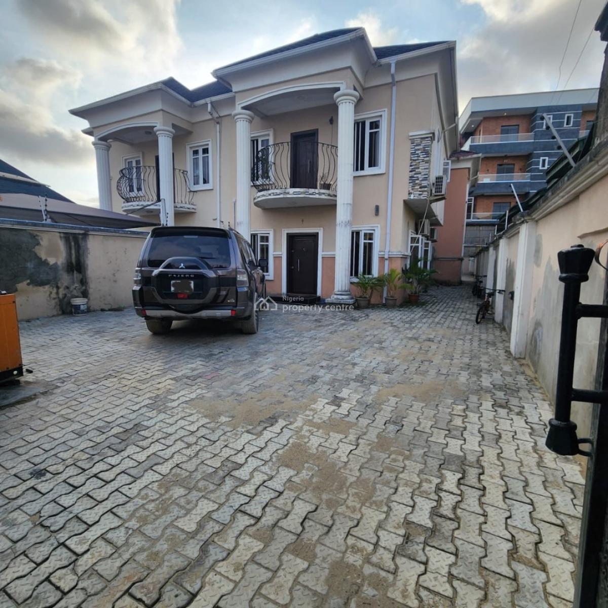 4 Bedroom Semi Detached Duplex with 2 Bedroom Boys Quarters Sitting on, Ikate, Lekki, Lagos, Semi-detached Duplex for Rent