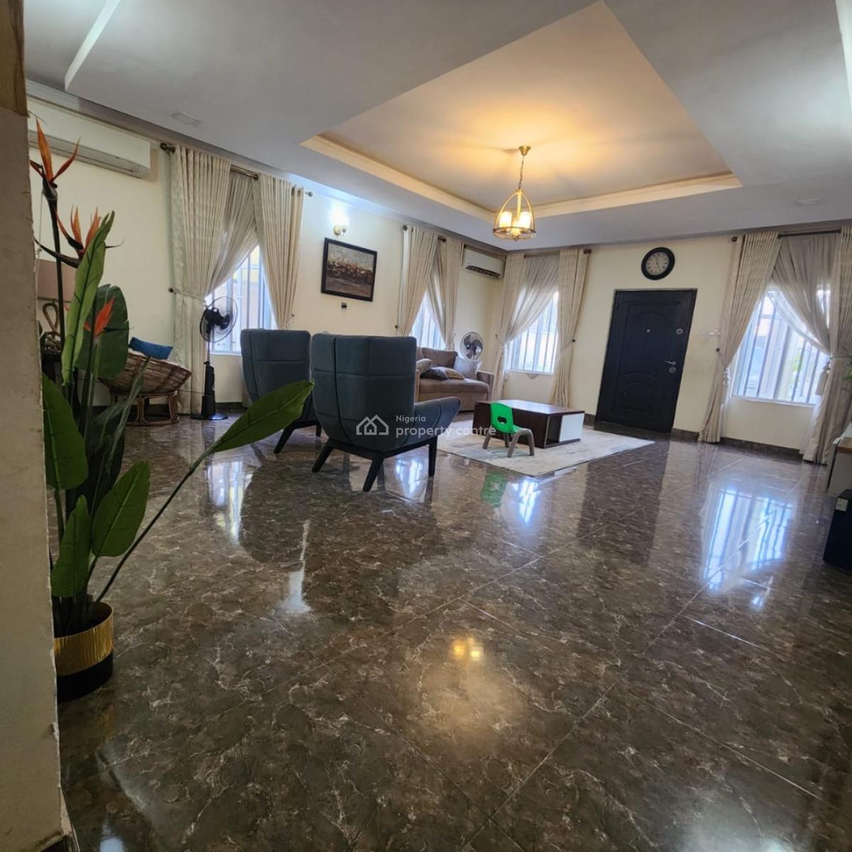 4 Bedroom Semi Detached Duplex with 2 Bedroom Boys Quarters Sitting on, Ikate, Lekki, Lagos, Semi-detached Duplex for Rent