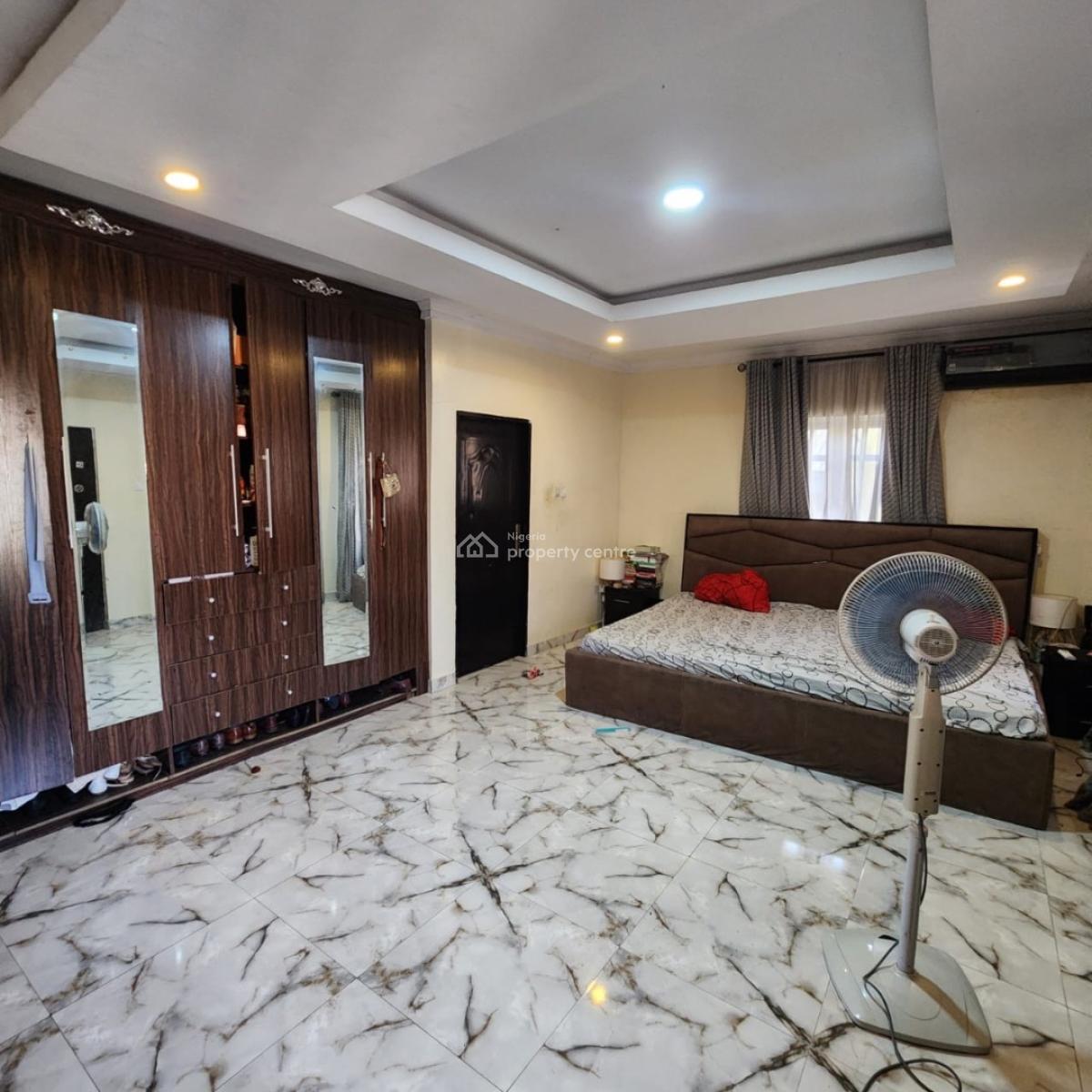 4 Bedroom Semi Detached Duplex with 2 Bedroom Boys Quarters Sitting on, Ikate, Lekki, Lagos, Semi-detached Duplex for Rent