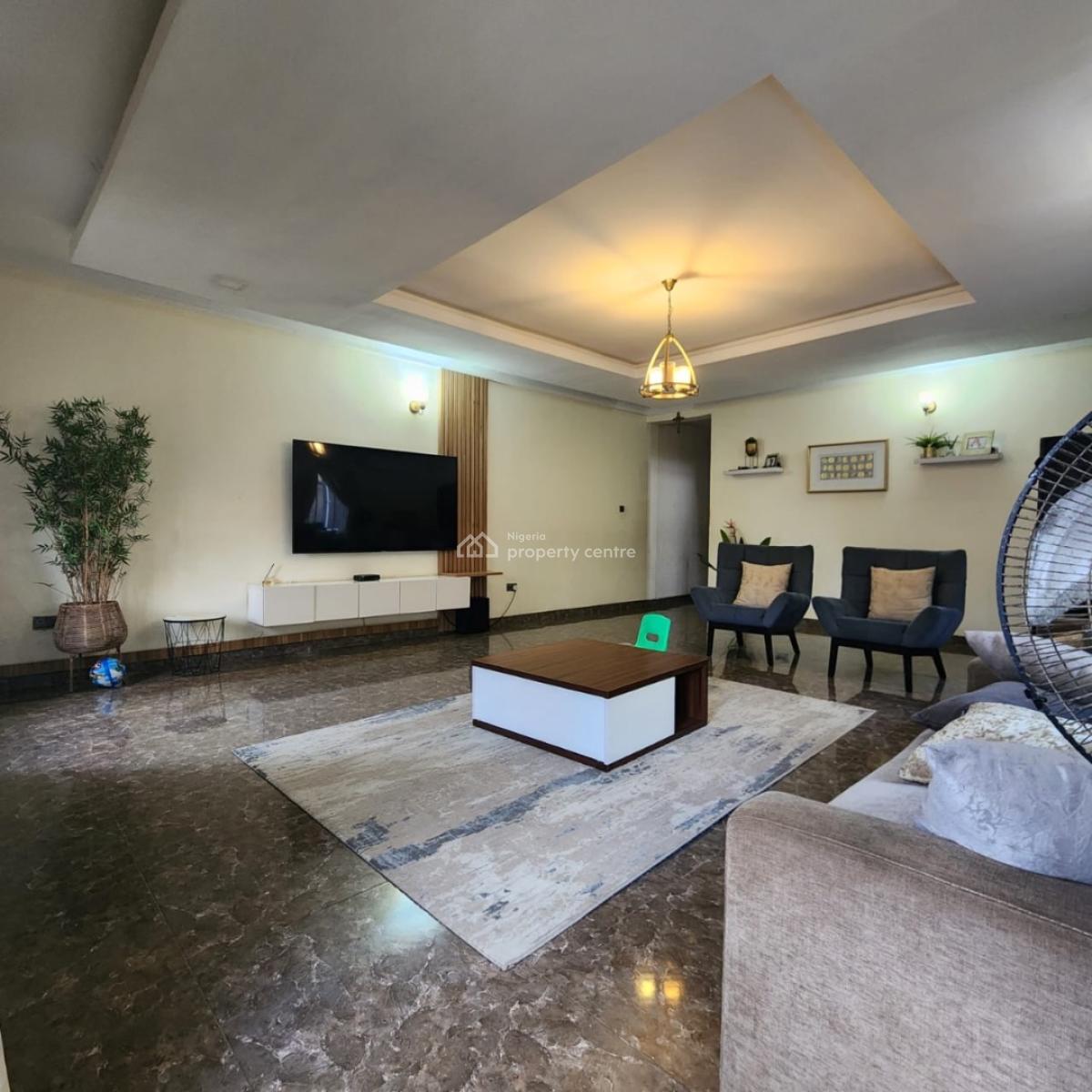 4 Bedroom Semi Detached Duplex with 2 Bedroom Boys Quarters Sitting on, Ikate, Lekki, Lagos, Semi-detached Duplex for Rent