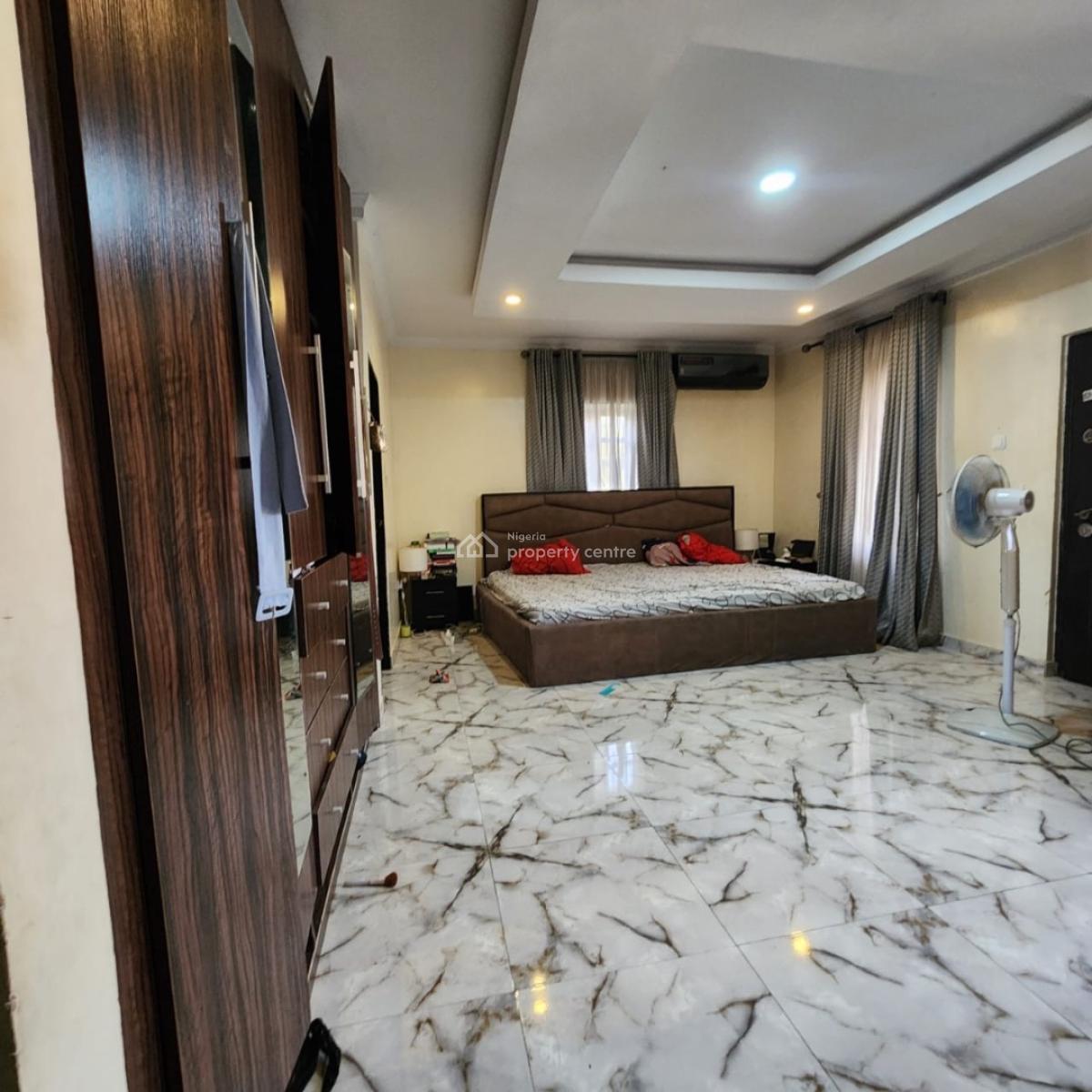 4 Bedroom Semi Detached Duplex with 2 Bedroom Boys Quarters Sitting on, Ikate, Lekki, Lagos, Semi-detached Duplex for Rent