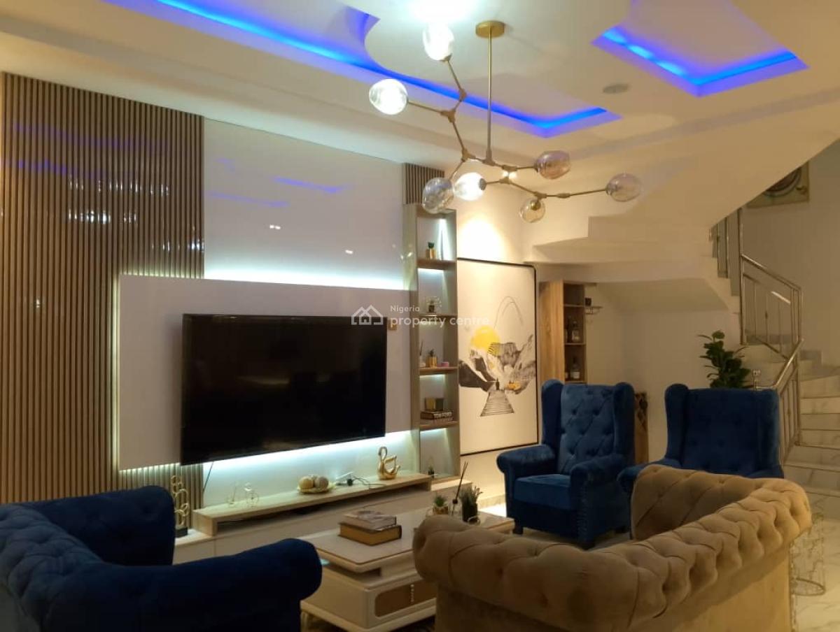 Brand New Luxury 4 Bedroom, Osapa, Lekki, Lagos, House Short Let