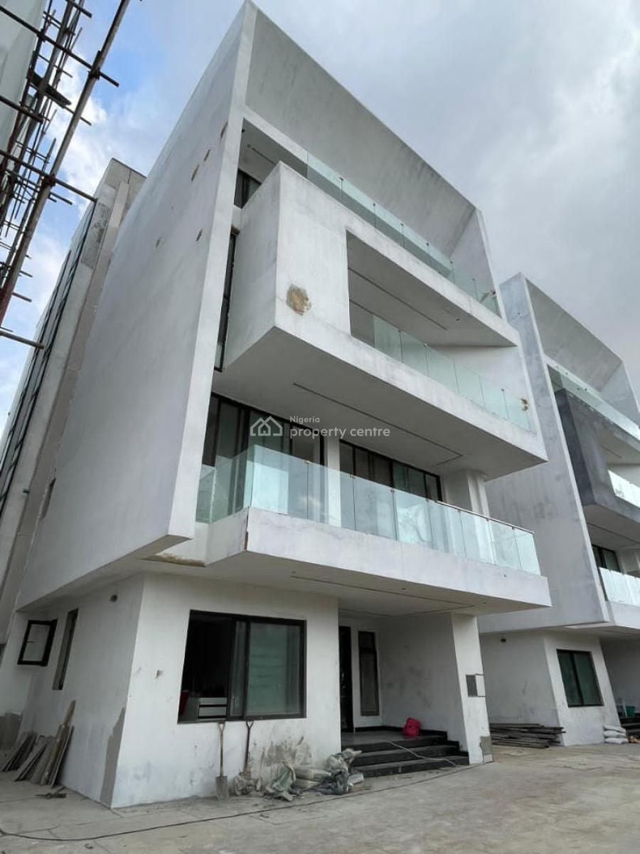 Spacious  6 Bedroom Fully  Detached Duplex with Elevator, Rooftop, Poo, Banana Island, Ikoyi, Lagos, Detached Duplex for Sale