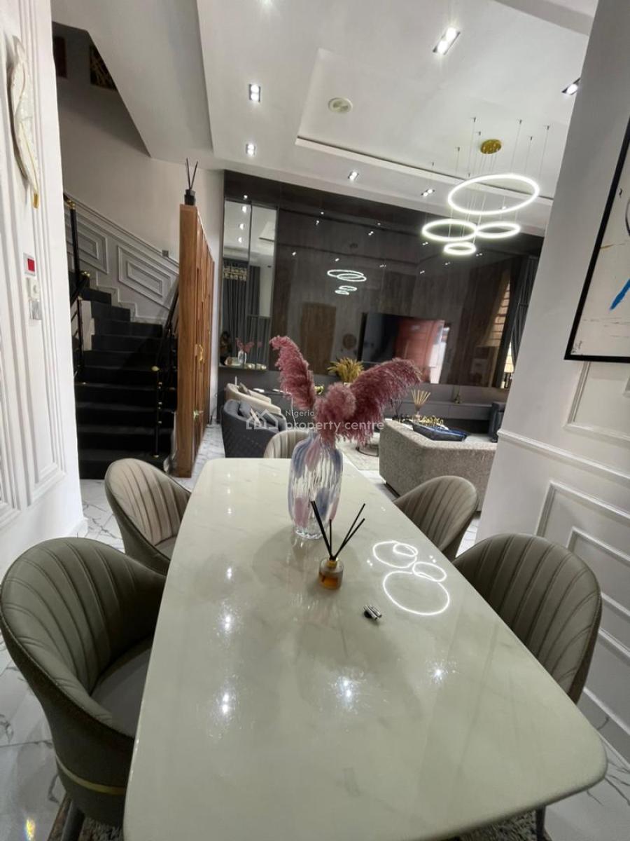 Fully Furnished 4 Bedroom Fully Detached, Lekki, Lagos, Detached Duplex for Rent