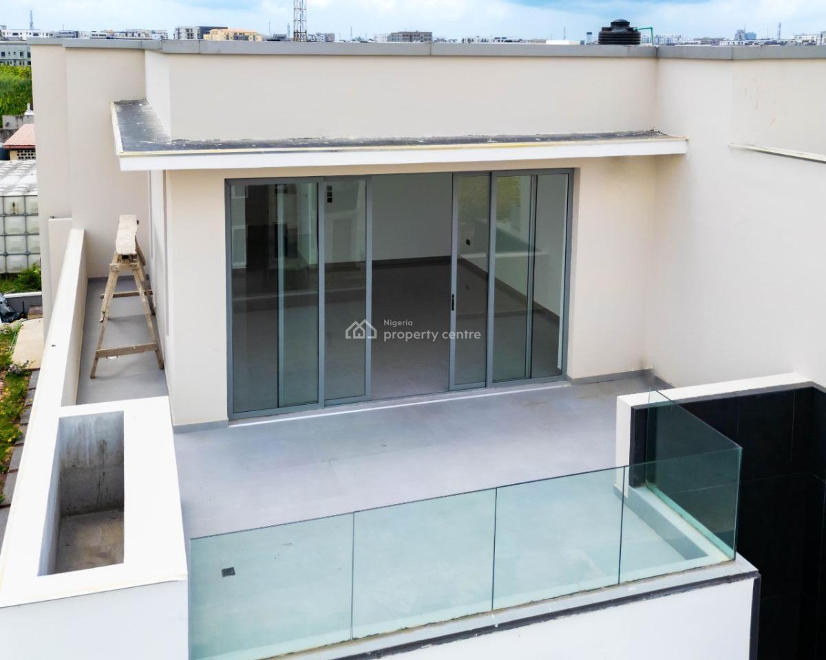 5 Bedroom Semi Semi-detached Duplex with Pool Cinema and Bq, Cowrie Creek Estate, Ikate, Lekki, Lagos, Semi-detached Duplex for Sale