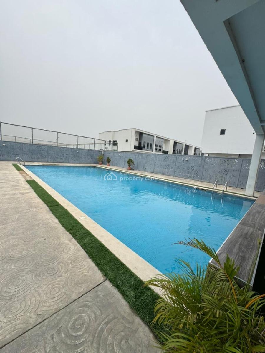 Brand New Luxury and Elegant Plus Swimming Pool, Behind Blenco Supermarket, Olokonla, Ajah, Lagos, Terraced Duplex for Rent