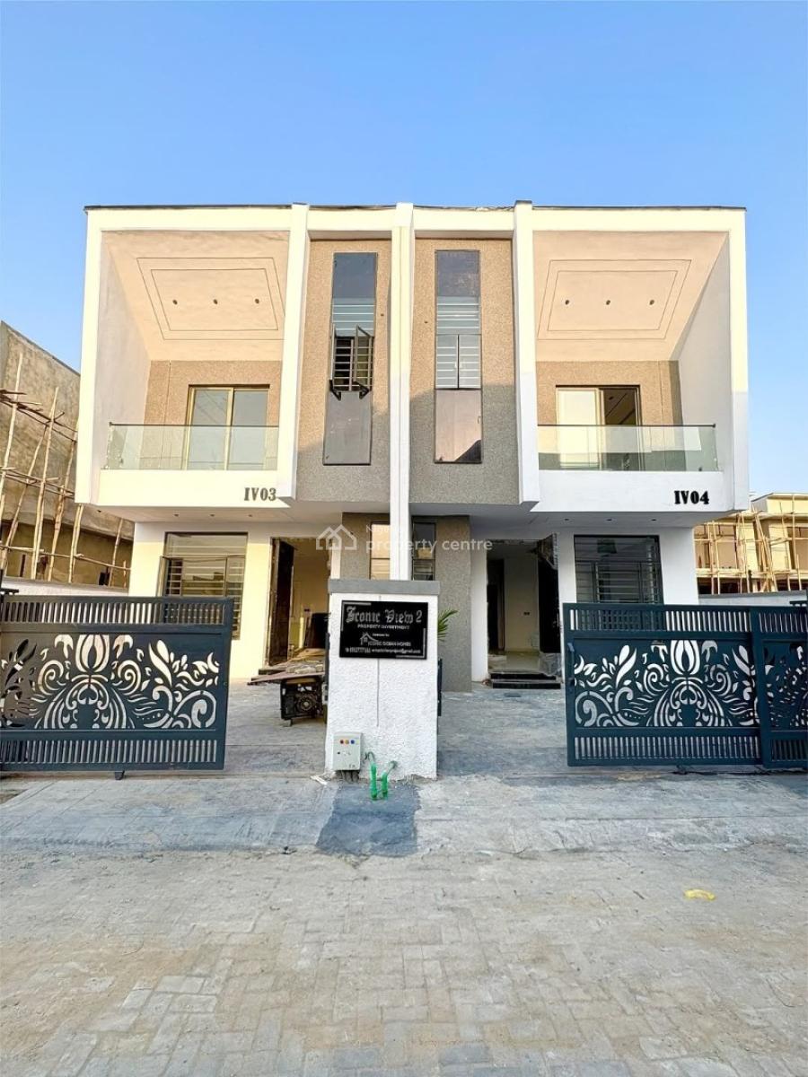 Four Bedroom Semi Detached Duplex with Bq, Ikota, Lekki, Lagos, Semi-detached Duplex for Sale