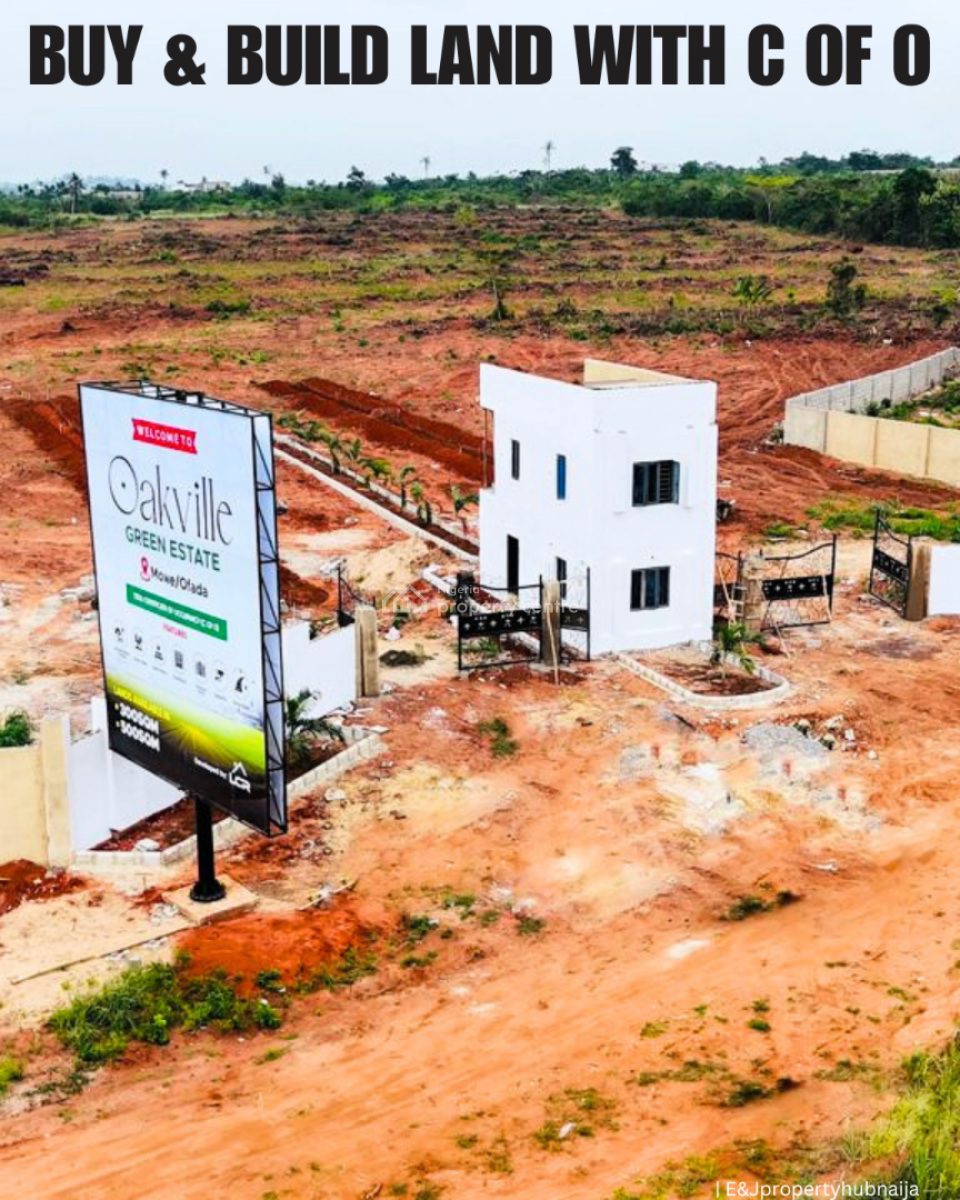 Most Affordable Land with C of O, Oakville Green Estate Mowe, Mowe Ofada, Ogun, Residential Land for Sale