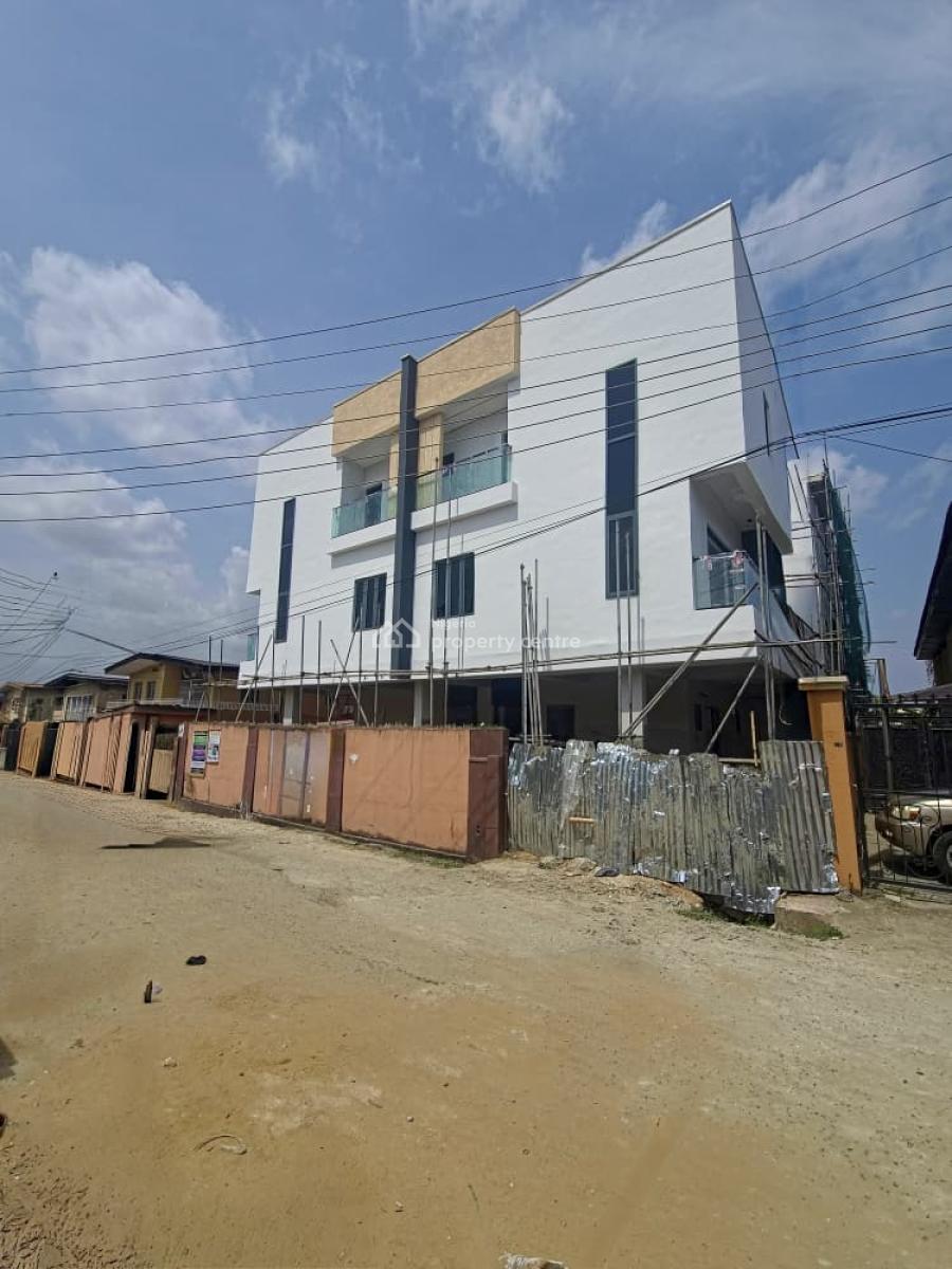 Modern 4-bedroom Semi Detached Duplex with Bq., Maryland, Lagos, Semi-detached Duplex for Sale