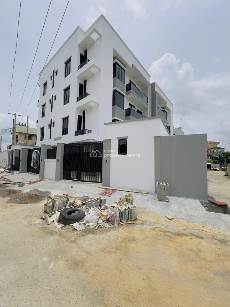 Newly Built 3 Bedroom Plus Bq in a Well Designed Estatw, Allen, Ikeja, Lagos, House for Sale