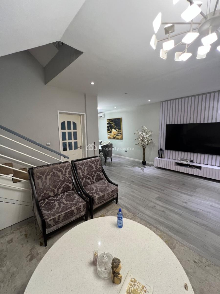 Furnished Luxury 4-bedroom Terrace Duplex (with Bq) in The Heart of Le, Lekki Phase 1, Lekki, Lagos, Flat / Apartment for Rent