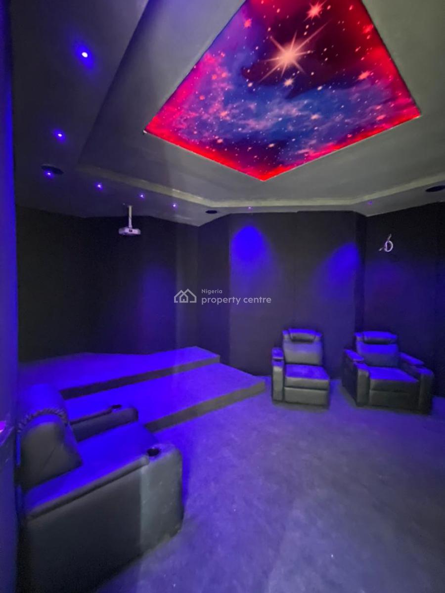 Luxury 5bedroom Fully Detached Duplex with Excellent Facility, Chevron Lekki Lagos Nigeria, Lekki, Lagos, Detached Duplex for Sale