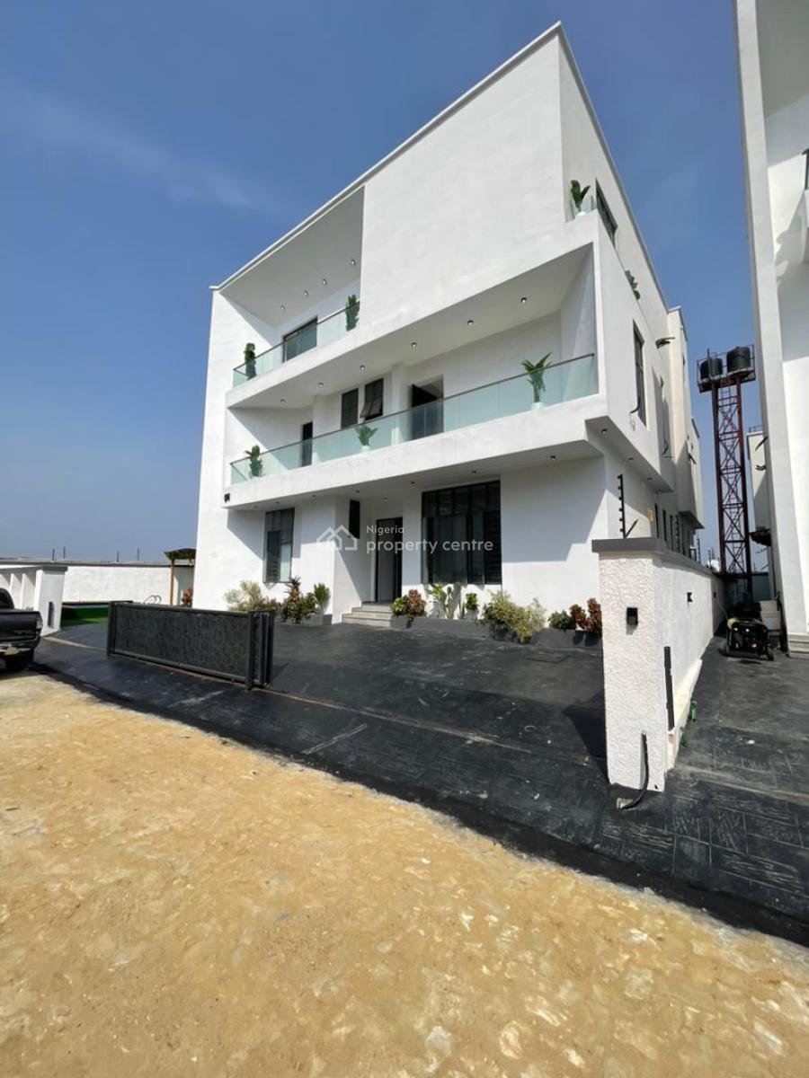 Luxury 5bedroom Fully Detached Duplex with Excellent Facility, Chevron Lekki Lagos Nigeria, Lekki, Lagos, Detached Duplex for Sale