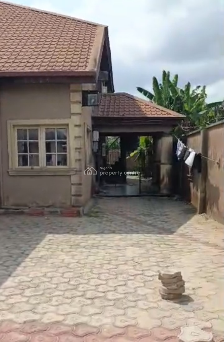 Six Bedroom Duplex + 4 Units of a - Room Self Contained, Iba, Ojo, Lagos, House for Sale