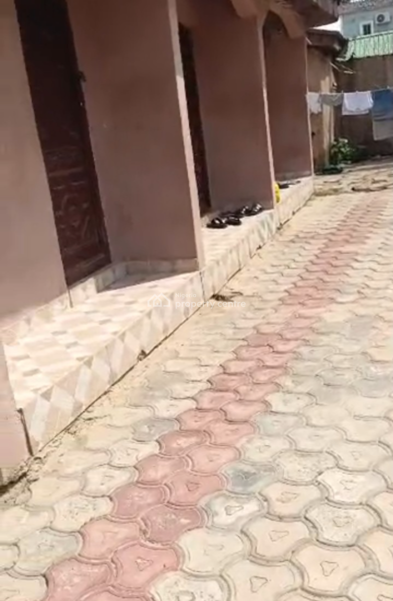 Six Bedroom Duplex + 4 Units of a - Room Self Contained, Iba, Ojo, Lagos, House for Sale