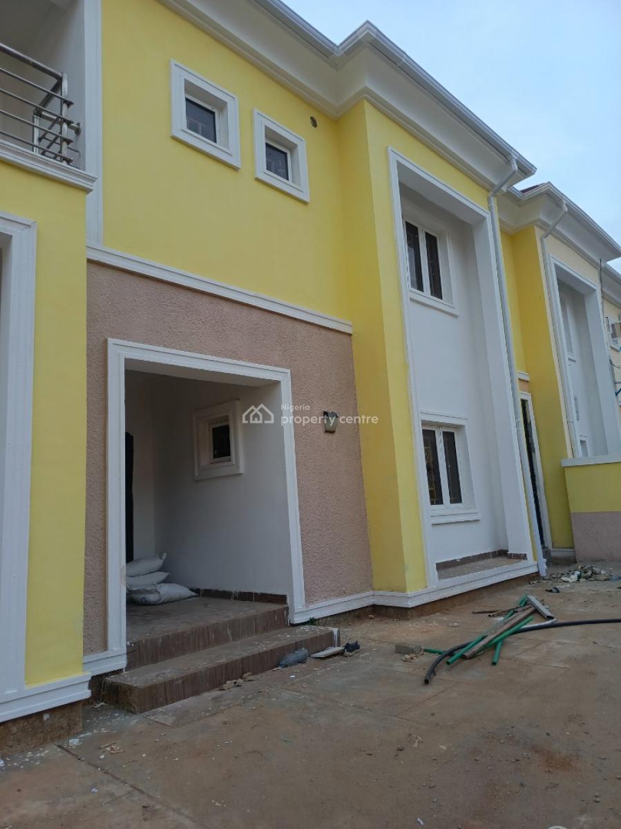 Brand New 4 Bedroom Semi Detached Duplex with 2 Rooms Bq, Guzape District, Abuja, House for Rent