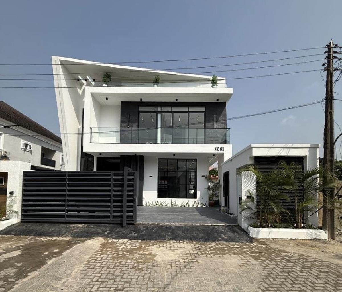 Brand New 5 Bedroom Fully Detached Smart Google Alexa Duplex with Pool, Ajah, Ajah, Lagos, Detached Duplex for Sale
