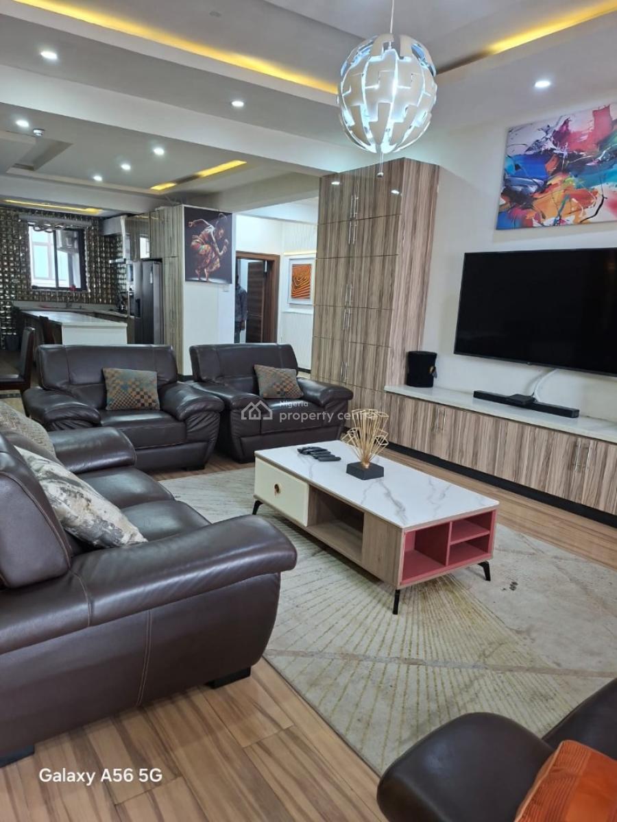 Fully Furnished  and Serviced 3-bedroom Apartment in Victoria Island, Victoria Island, Victoria Island (vi), Lagos, Flat / Apartment for Rent
