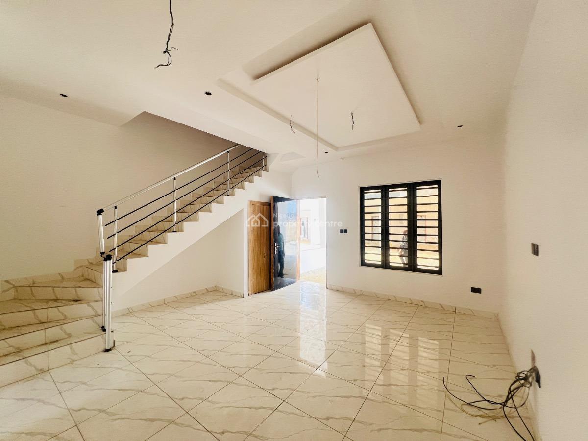 Newly Built 4 Bedroom Terrace Duplex with 3.5kva Inverter Installed, Lekki Scheme 2, Ajah, Lagos, Terraced Duplex for Sale