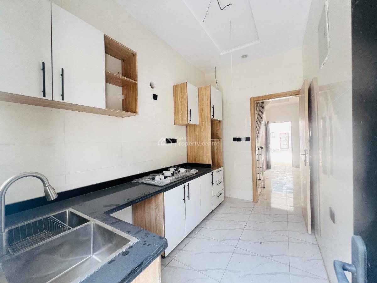 Newly Built 4 Bedroom Terrace Duplex with 3.5kva Inverter Installed, Lekki Scheme 2, Ajah, Lagos, Terraced Duplex for Sale