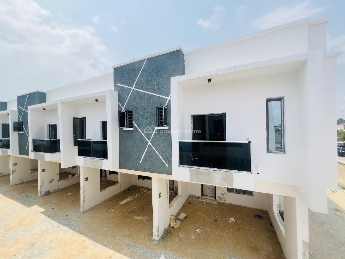 Newly Built 4 Bedroom Terrace Duplex with 3.5kva Inverter Installed, Lekki Scheme 2, Ajah, Lagos, Terraced Duplex for Sale