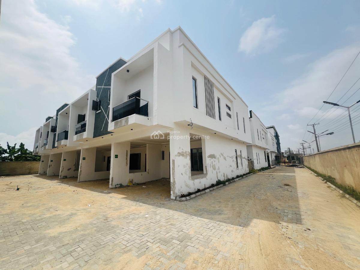 Newly Built 4 Bedroom Terrace Duplex with 3.5kva Inverter Installed, Lekki Scheme 2, Ajah, Lagos, Terraced Duplex for Sale
