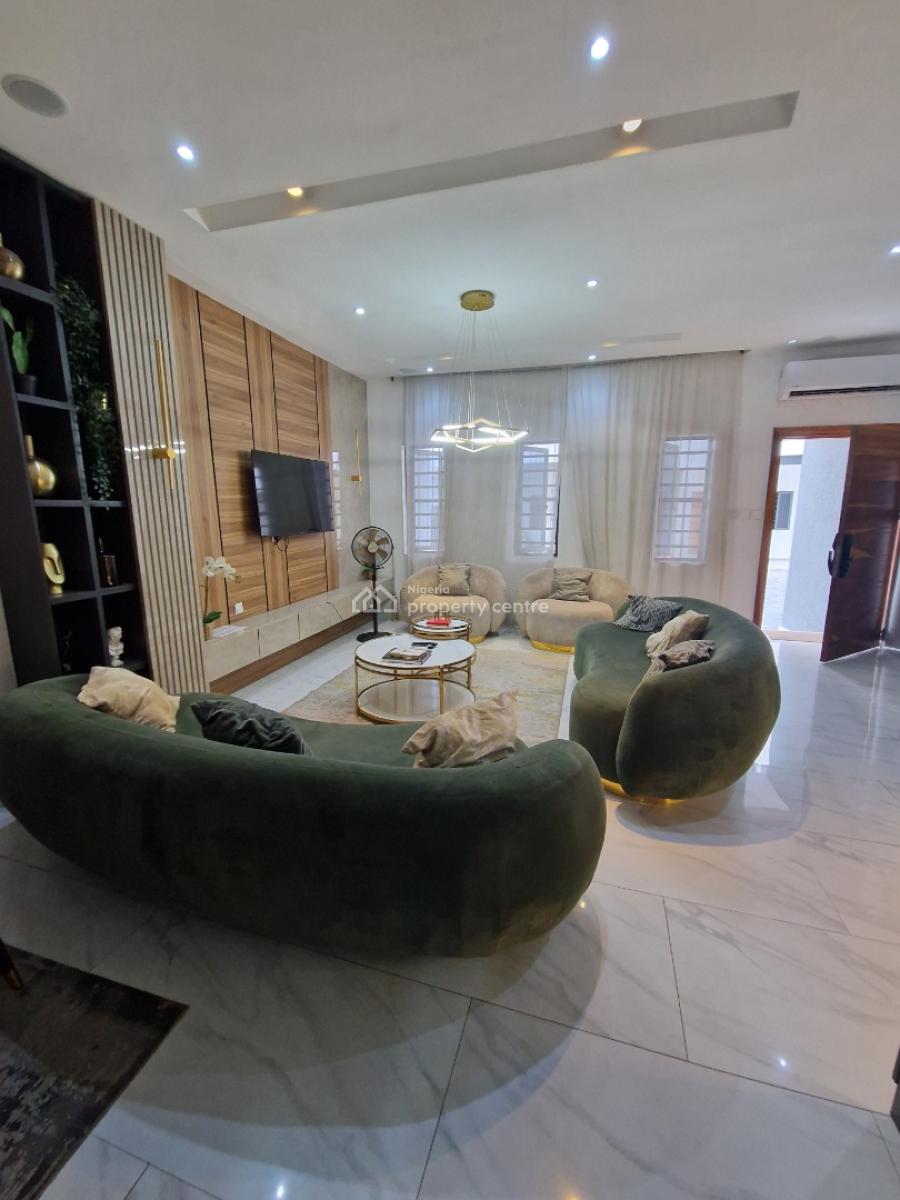 4 Bedroom Fully Furnished House with Bq, Ikate, Lekki, Lagos, Semi-detached Duplex for Rent