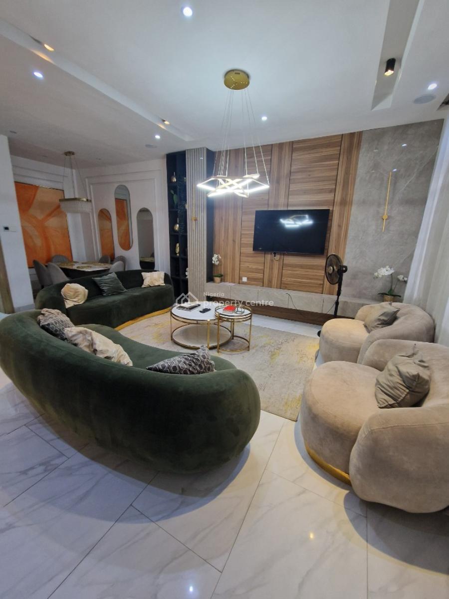 4 Bedroom Fully Furnished House with Bq, Ikate, Lekki, Lagos, Semi-detached Duplex for Rent