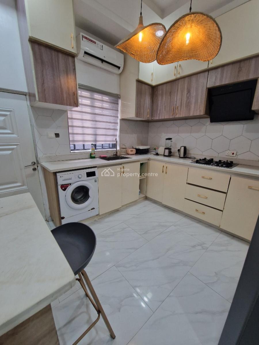 4 Bedroom Fully Furnished House with Bq, Ikate, Lekki, Lagos, Semi-detached Duplex for Rent