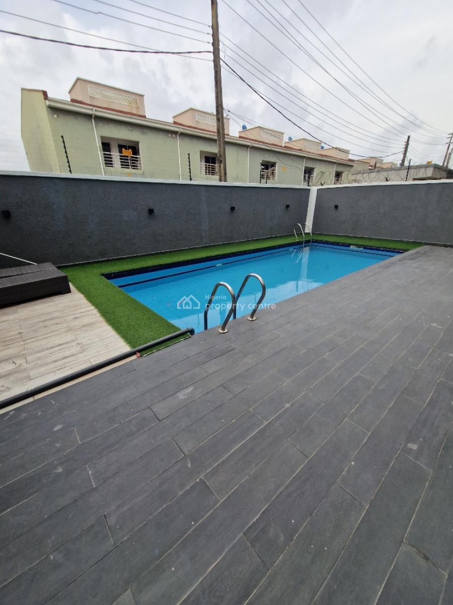 4 Bedroom Fully Furnished House with Bq, Ikate, Lekki, Lagos, Semi-detached Duplex for Rent
